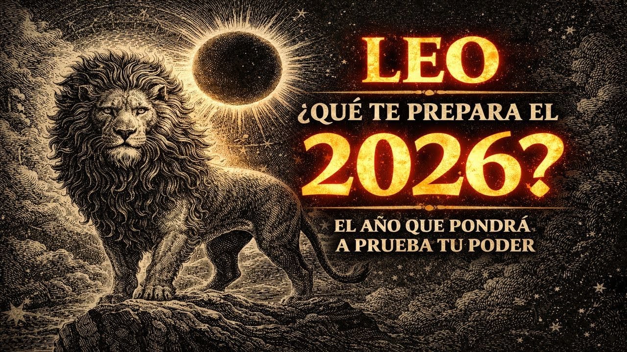 Leo♌: ¿Qué le prepara el 2026? El año en que el universo pondrá a prueba tu poder