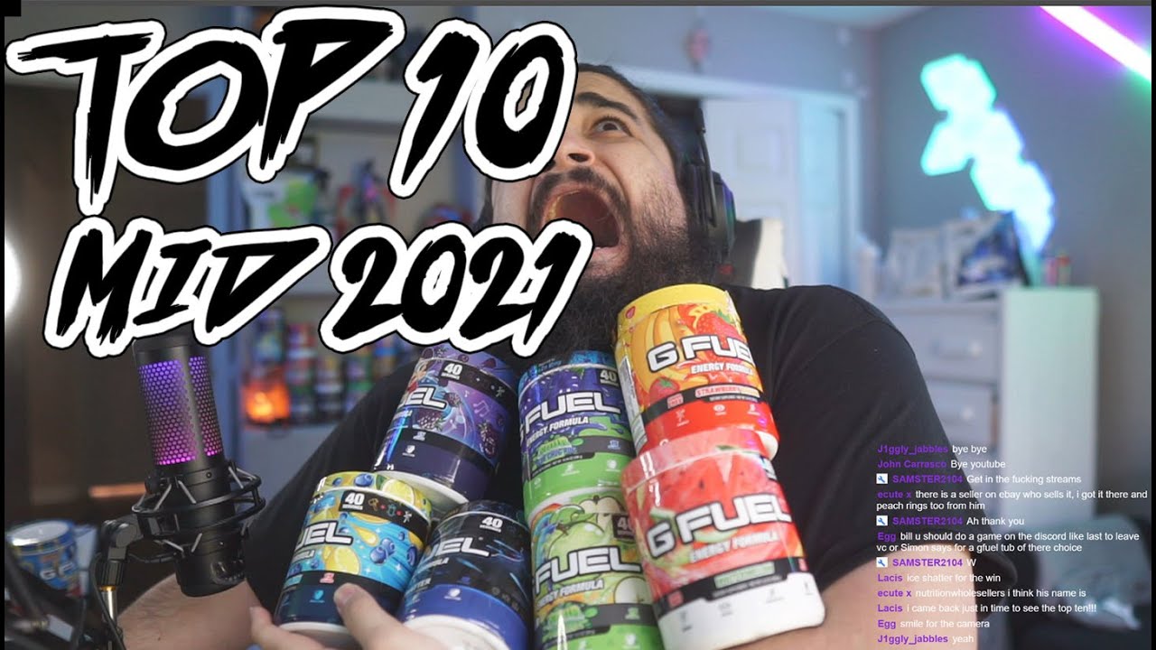 TOP 10 GFUEL FLAVORS FOR MID 2021!!! THE BEST OF THE BEST!
