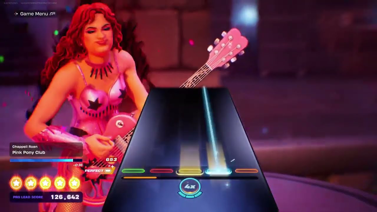 Fortnite Festival Pink Pony Club Expert Pro Lead 100% FC