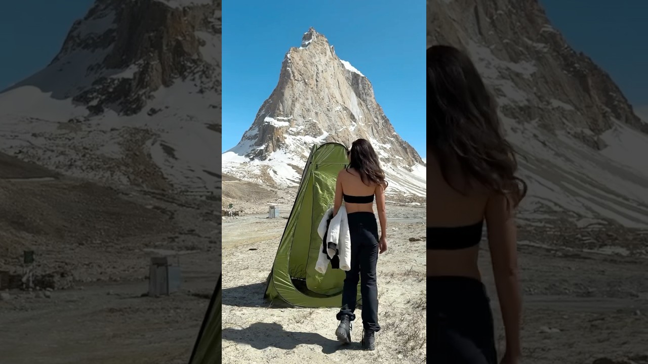 Best thing I found for travel girlies! #aakritirana #travel #tent #ladakh #amazonfinds