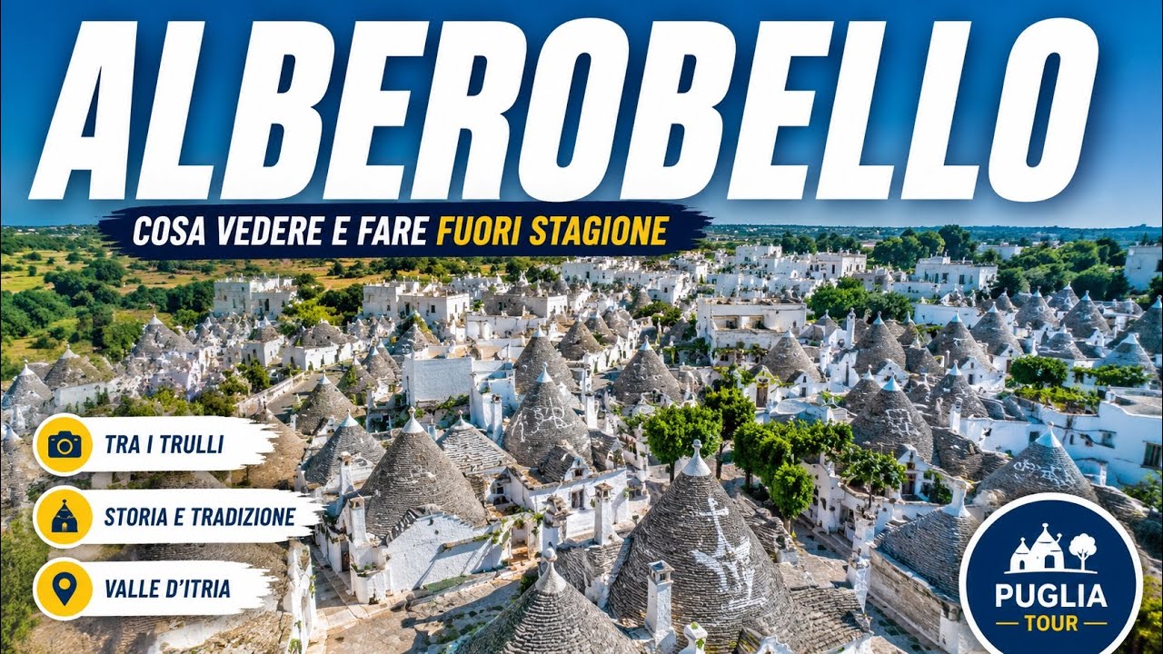Alberobello: cosa vedere e fare fuori stagione | Tra i trulli della Valle d’Itria - video veloce