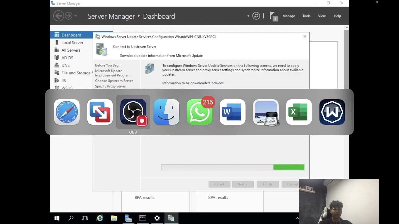 Instalacion y configuracion WSUS