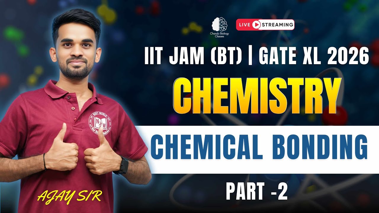 Chemical Bonding Part 2 | Advanced Concepts | IIT JAM (BT) & GATE XL