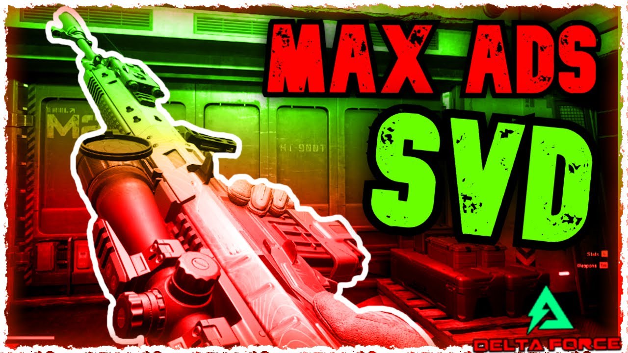 This MAX ADS SVD Build DOMINATES. Delta Force High MMR PvP Highlights