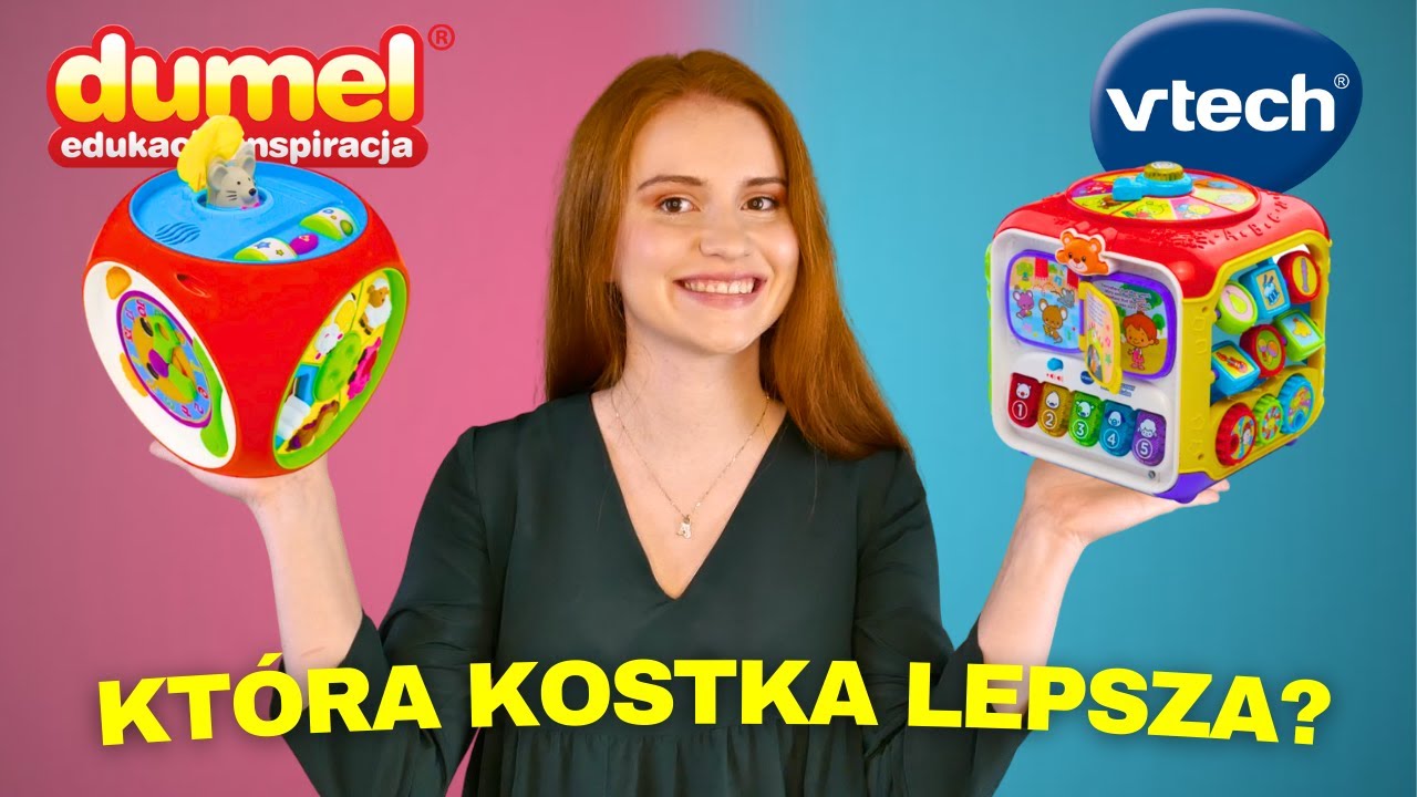 PORÓWNANIE KOSTEK EDUKACYJNYCH: VTECH VS. DUMEL✨| RECENZJA