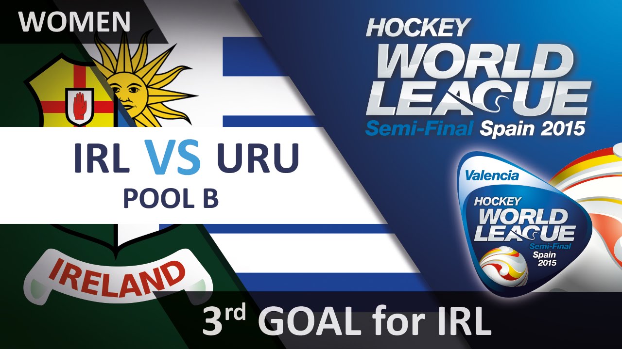 Connery deflects home from the penalty corner IRL 3-2 URU #HWL2015 Valencia #RoadtoRio