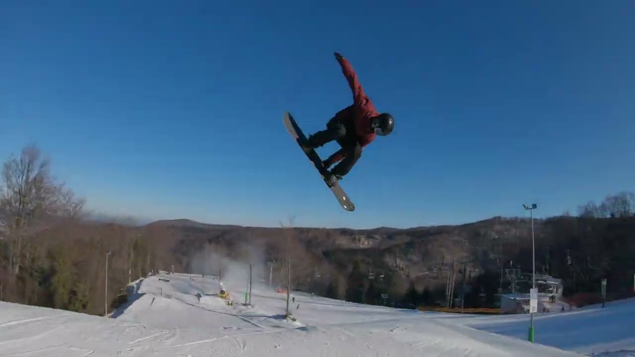 [FPV Drone] Czarny Groń Tiger Snowpark.