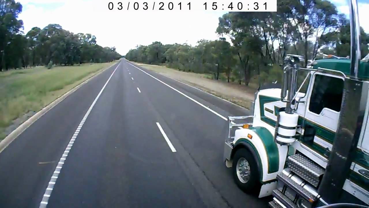 In Truck Footage. Hume Highway compilation.