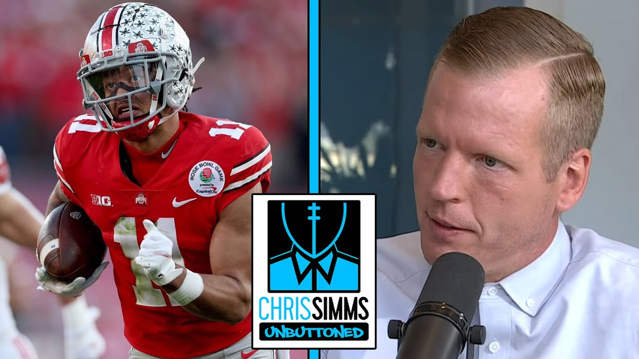 NFL Draft 2023 WR rankings: Jaxon Smith-Njigba, Ohio State | Chris Simms Unbuttoned | NFL on NBC