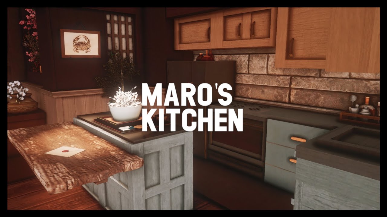 [FFXIV Housing] Maro's kitchen, a quick walkthrough