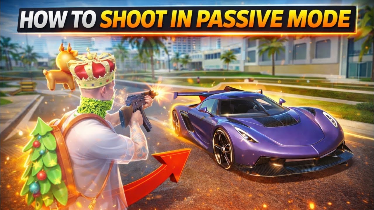 How To Shoot In Passive Mode 😱 | New Glitch In Flex City | Full Tutorial #flexcity