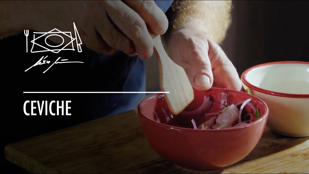 Ceviche por Alex Atala