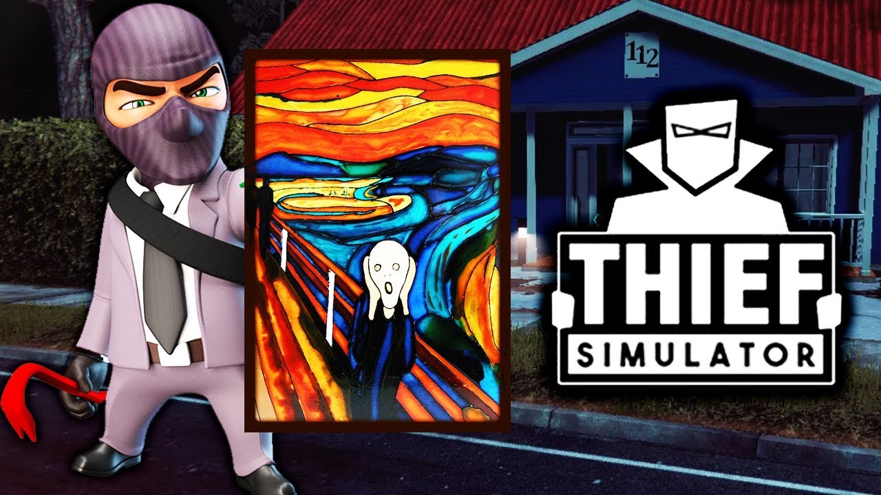Воришка Боб 3D! УКРАЛ КАРТИНУ в игре СИМУЛЯТОР ВОРА Thief Simulator