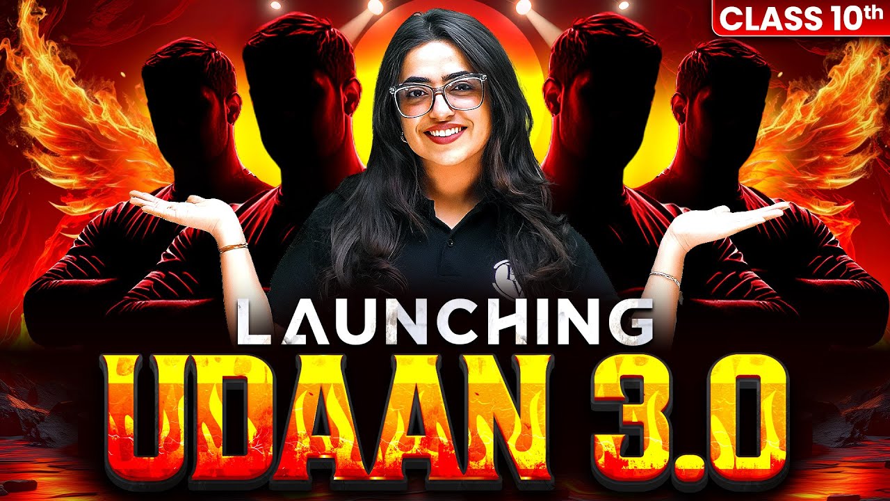 Launching UDAAN 3.0 2026 ✨ Best Batch for Class 10th Boards I Physics Wallah