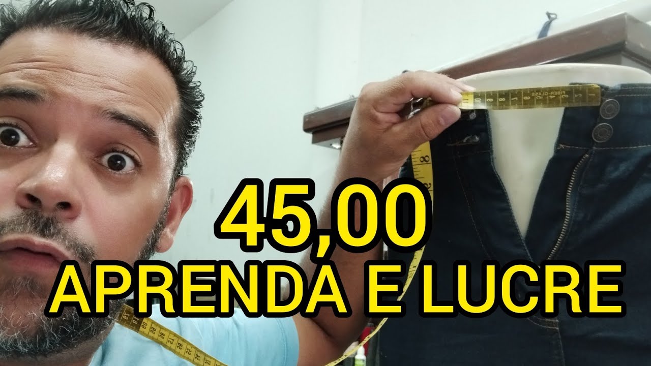 COMO ALARGAR CALÇA PELO CÓS E LATERAIS,PASSO A PASSO