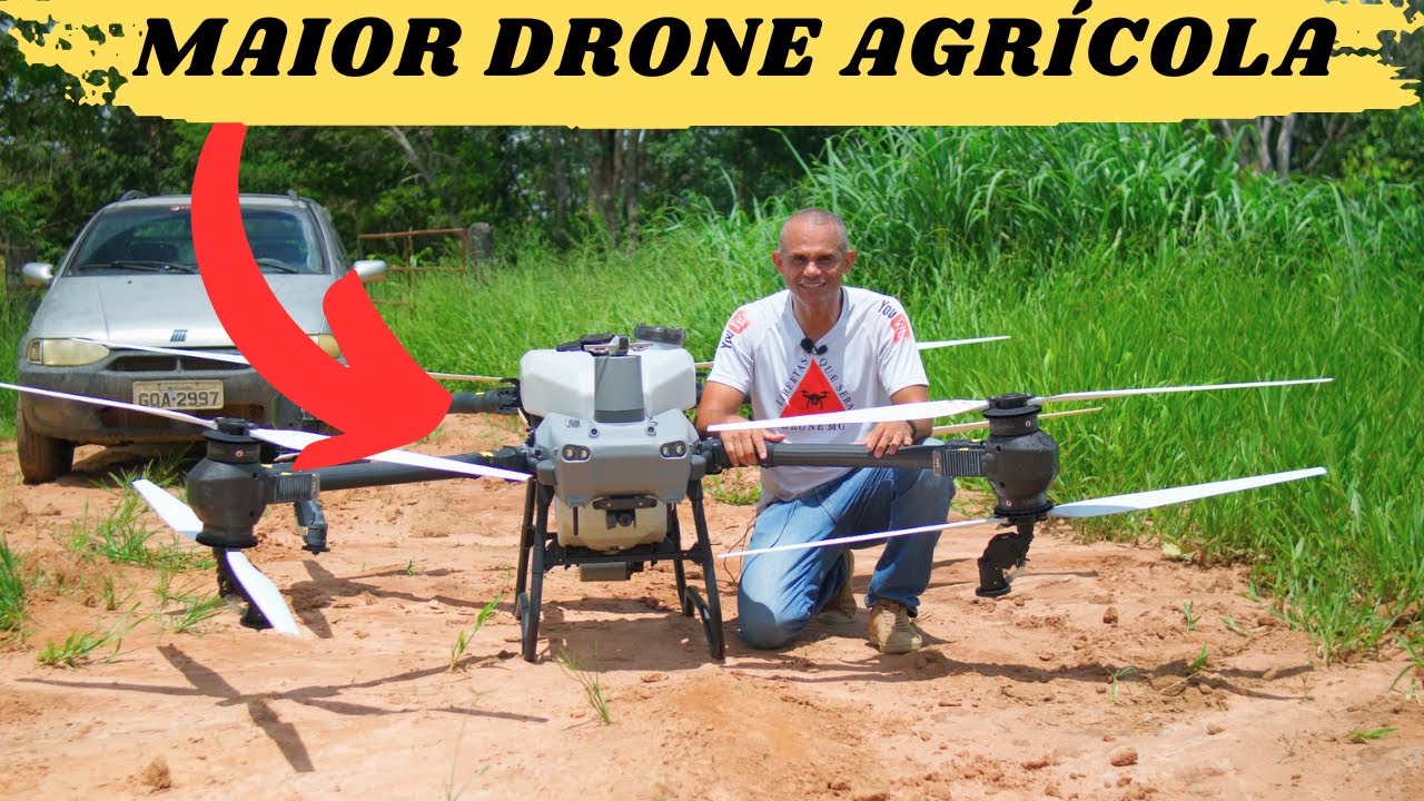 DJI Agras T50 O Maior Drone Agrícola do Brasil – Entrevista Exclusiva!