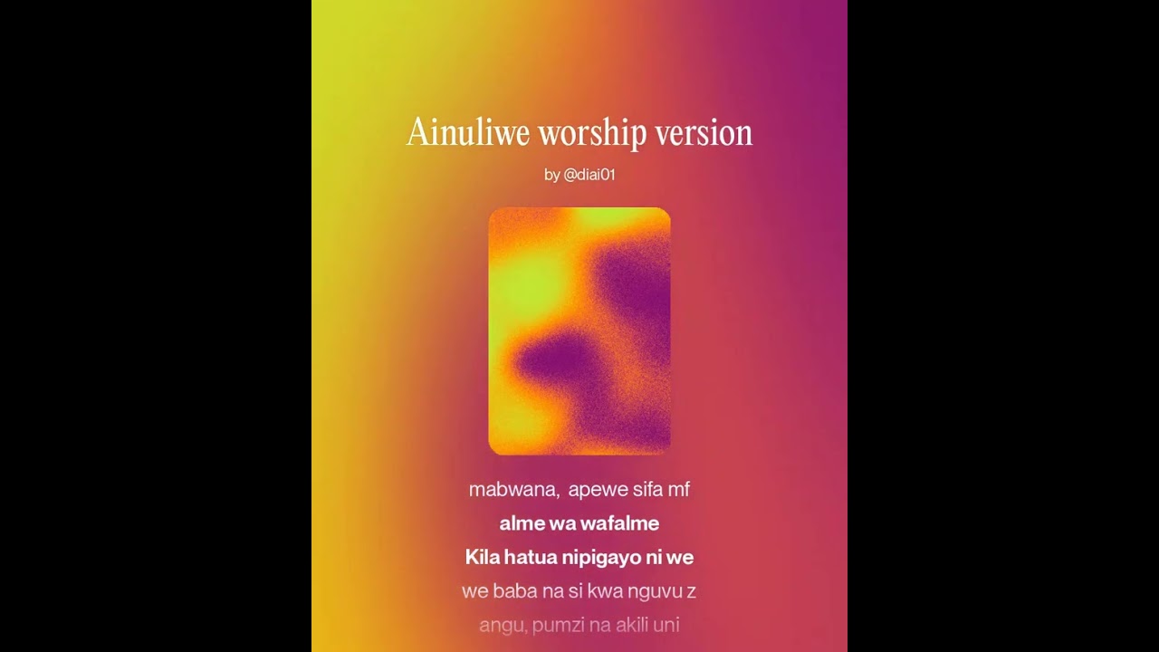 Ainuliwe