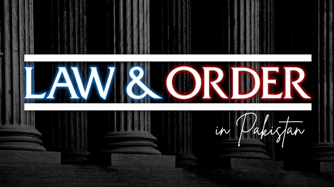 Law and order situation in Pakistan