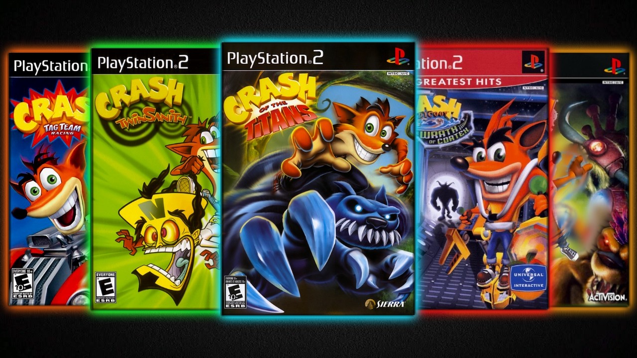 JUGUÉ los MEJORES JUEGOS de CRASH BANDICOOT Para Ps2