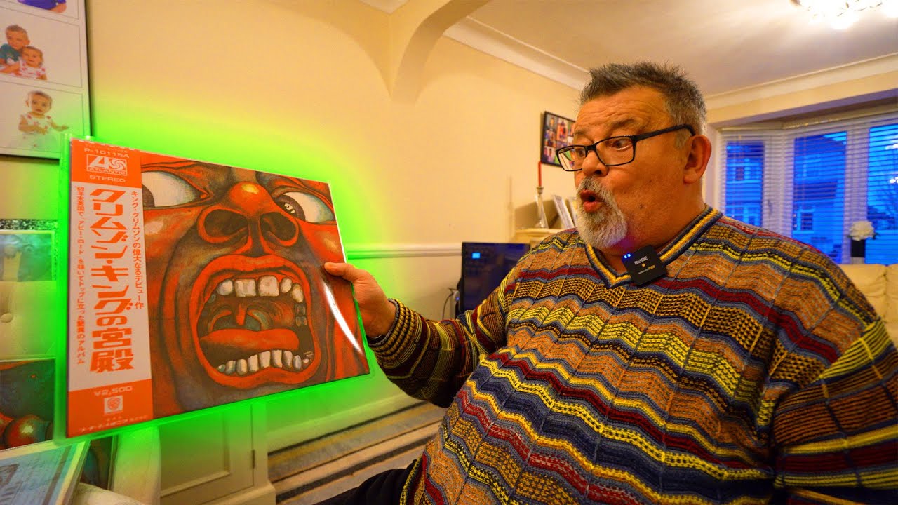 Poppa Dave's AMAZING King Crimson Vinyl Record Collection!