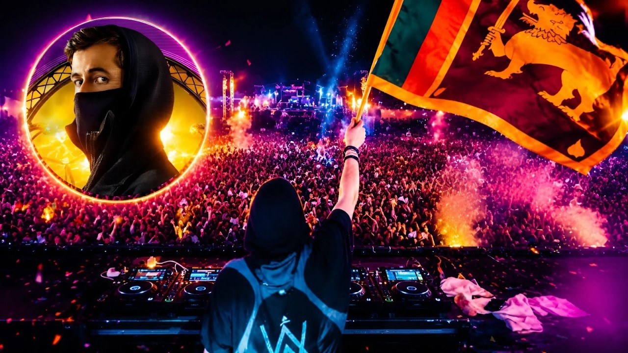 Выступление Alan Walker в Шри-Ланке! 🇱🇰 | Фестиваль поп-культуры 2026