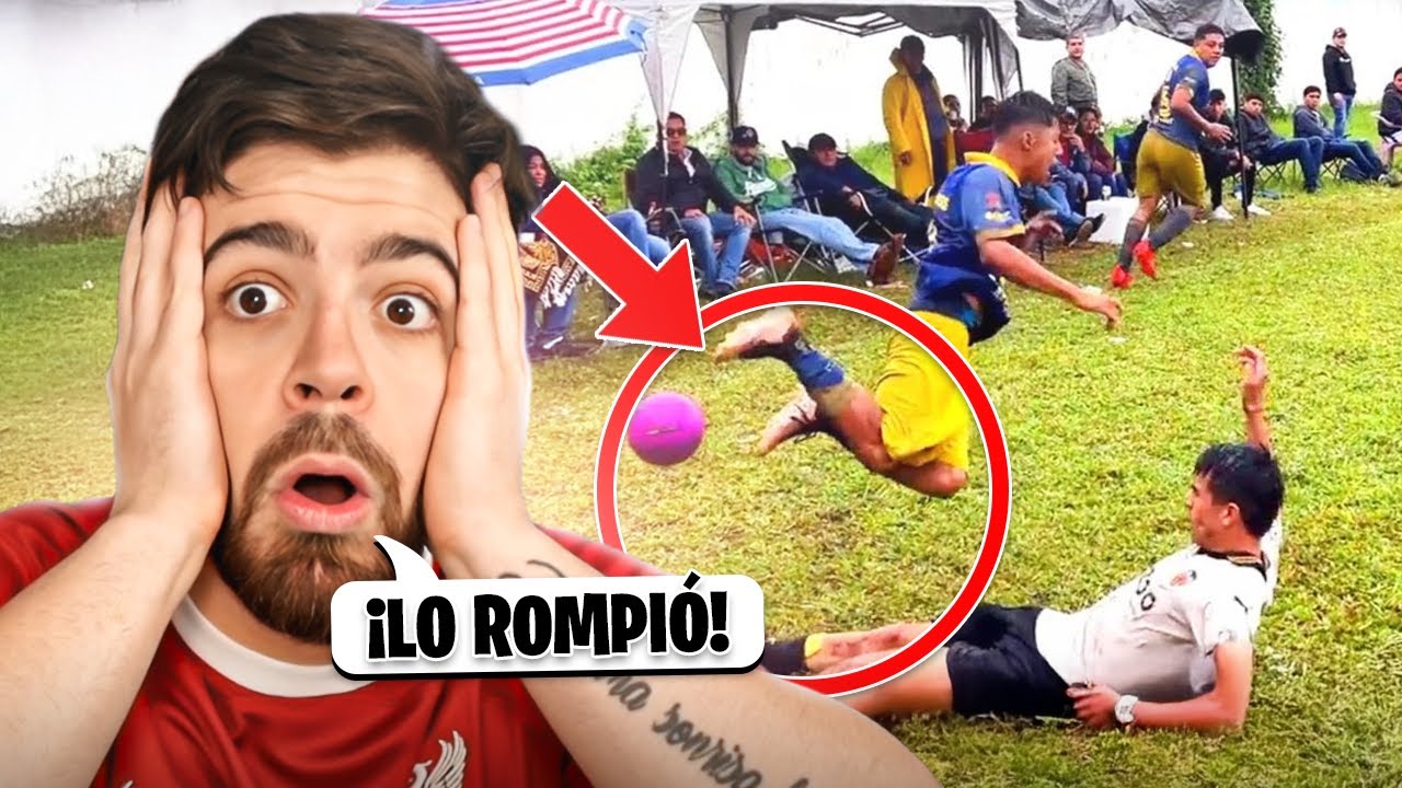 LA COBRA REACCIONA A LAS 25 JUGADAS MÁS PUERCAS DEL FÚTBOL DE BARRIO