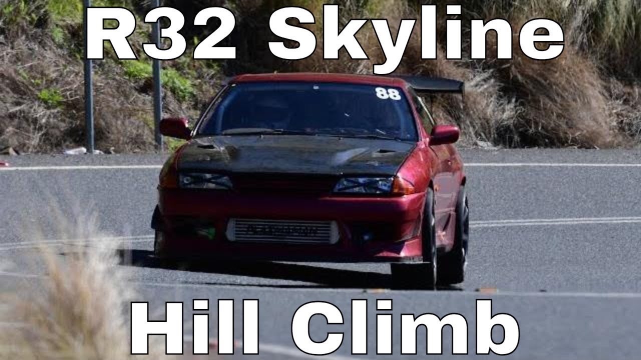 Gold Rush Hill Sprint 2021 All Runs - R32 Skyline Hill Climb