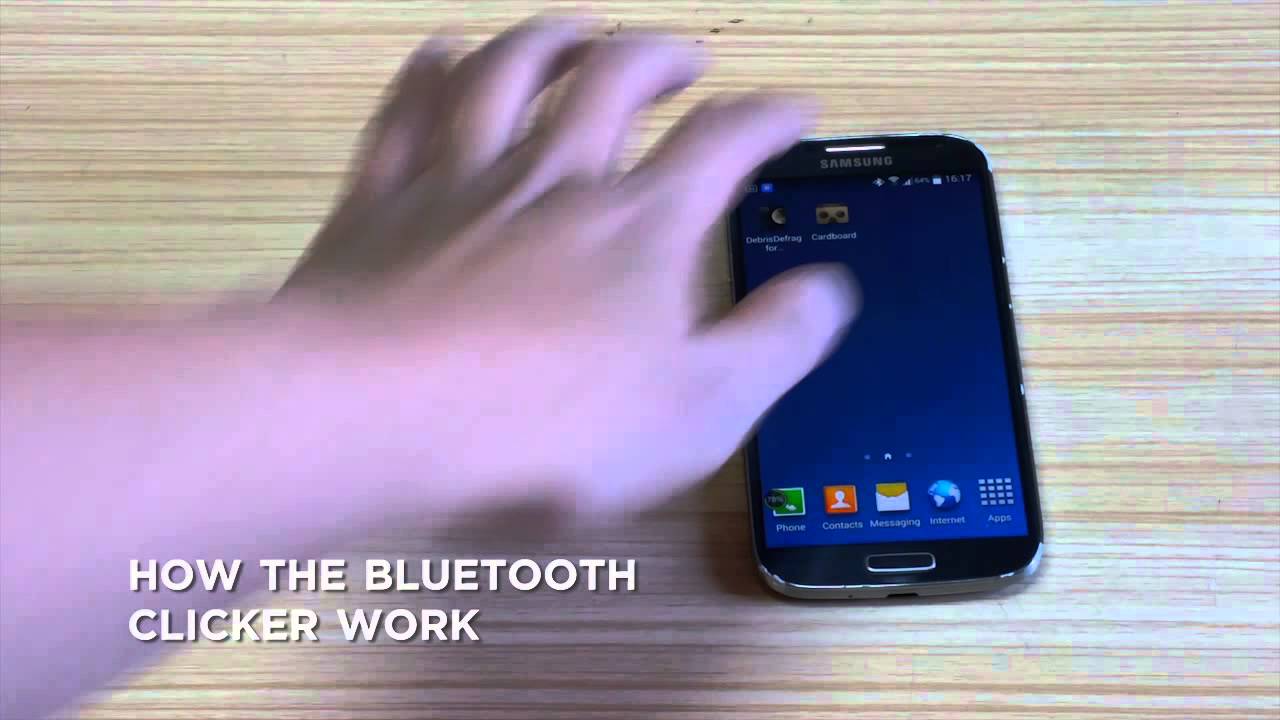 How the XG bluetooth clicker work.