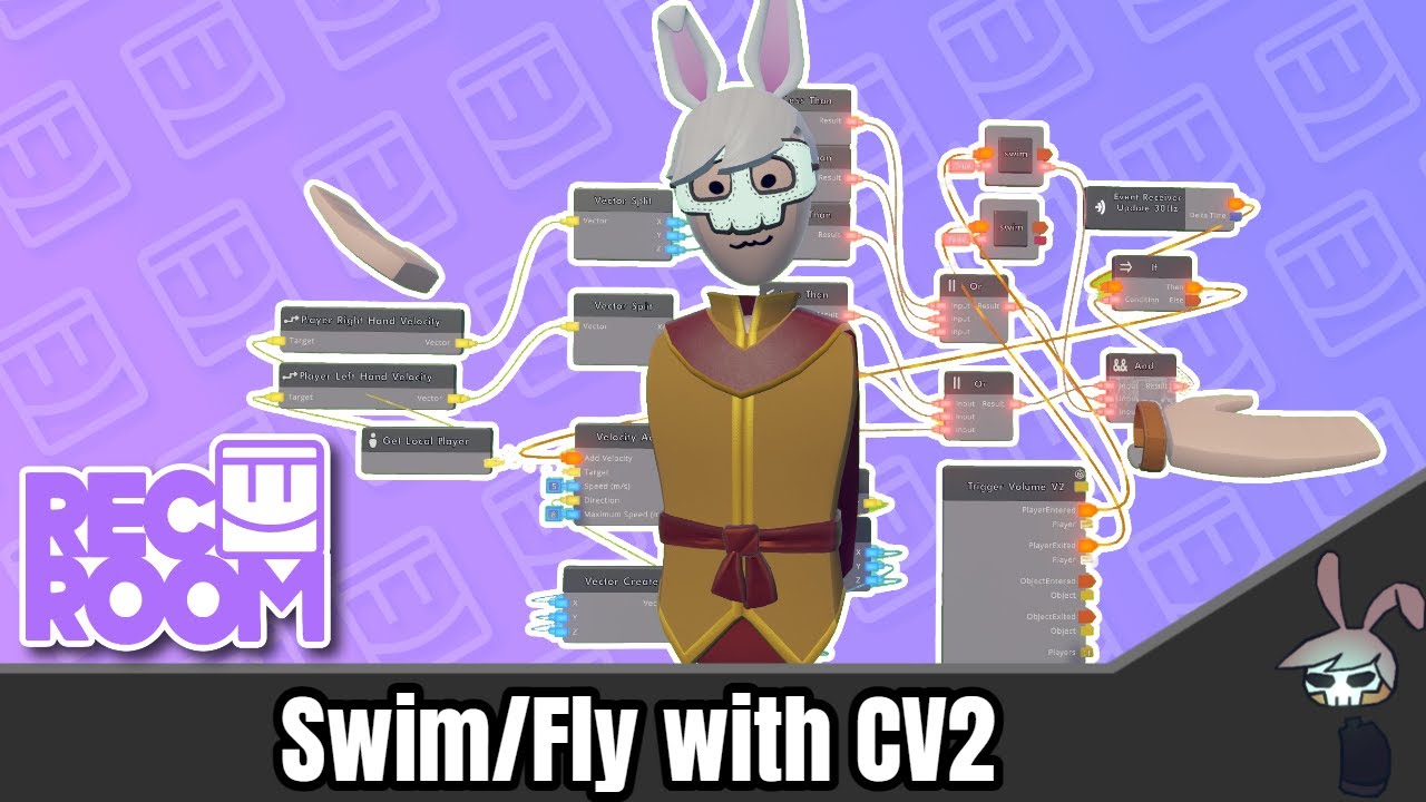 How to Swim/Fly in Rec Room with CV2 - Rec Room Tutorial | RAINUX