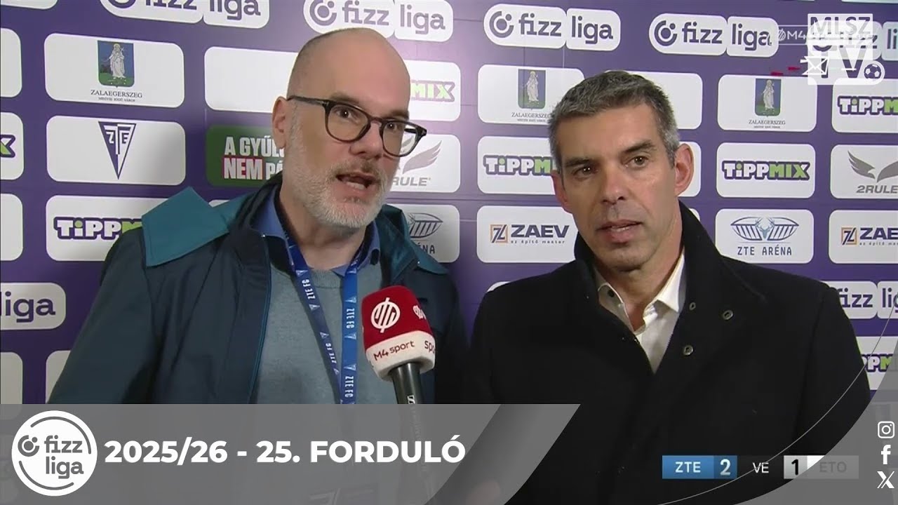 Carvalho Campos Nuno Alexandre értékelése a ZTE FC – ETO FC mérkőzésen