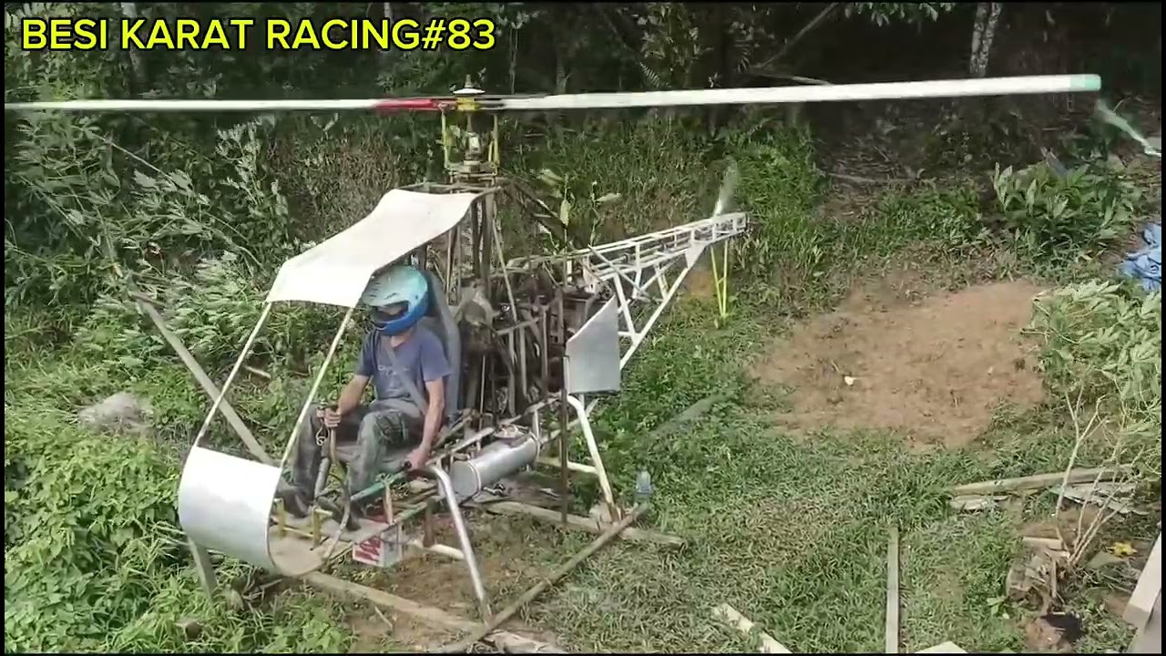 @BESIKARAT RACING#83  Mulai tes lagi helikopter rakitn