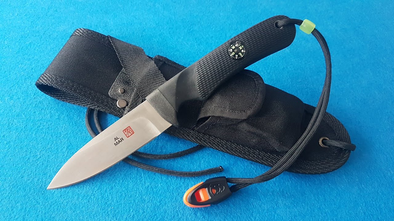 AL MAR Vagabond 6106 Personal Survival Knife a escena: Ligereza y comodidad japonesas.