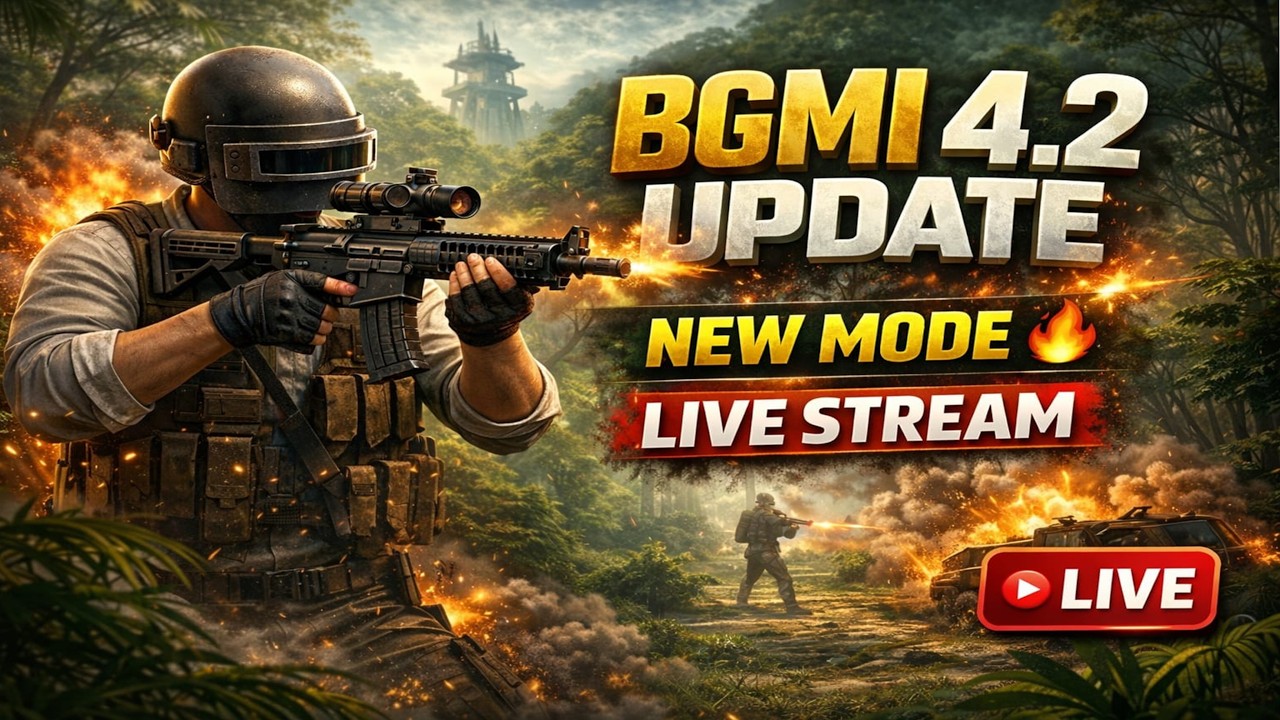 BGMI 4.2 Update Live Stream | New Mode Primewood Genesis Gameplay