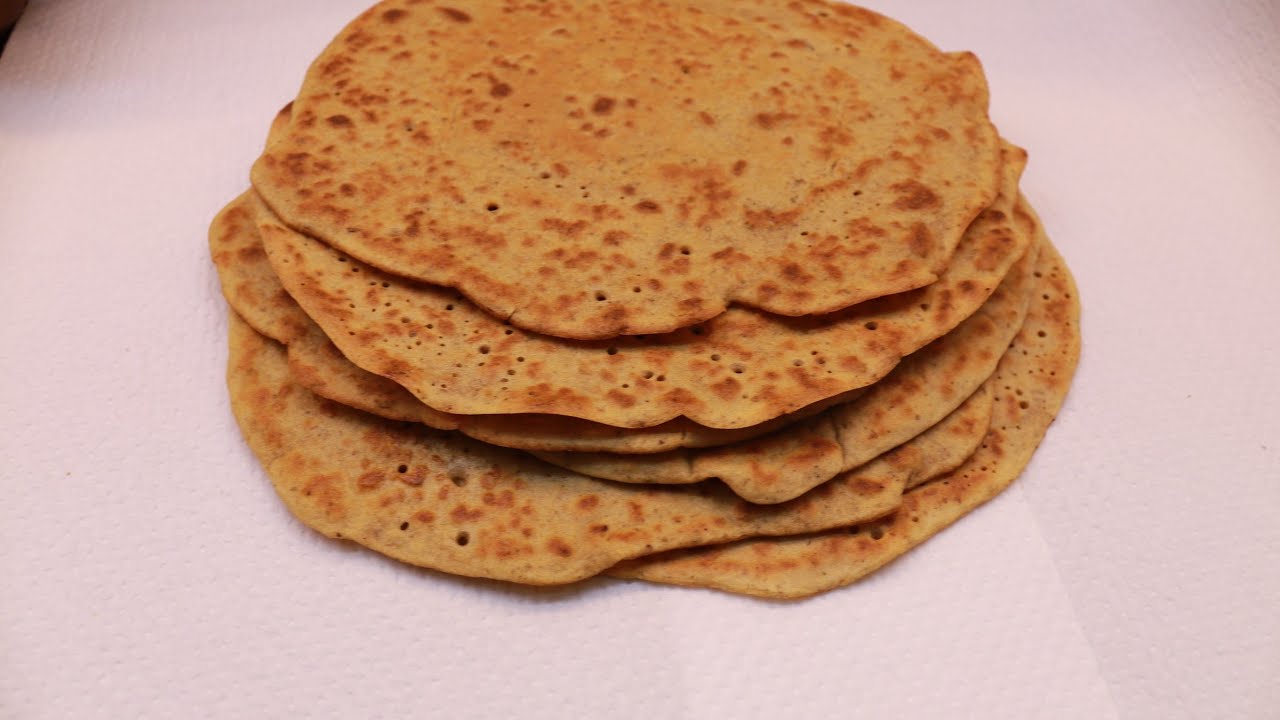 خبز الكينوا والحمص الخالي من الجلوتين خبز سهل وسريع