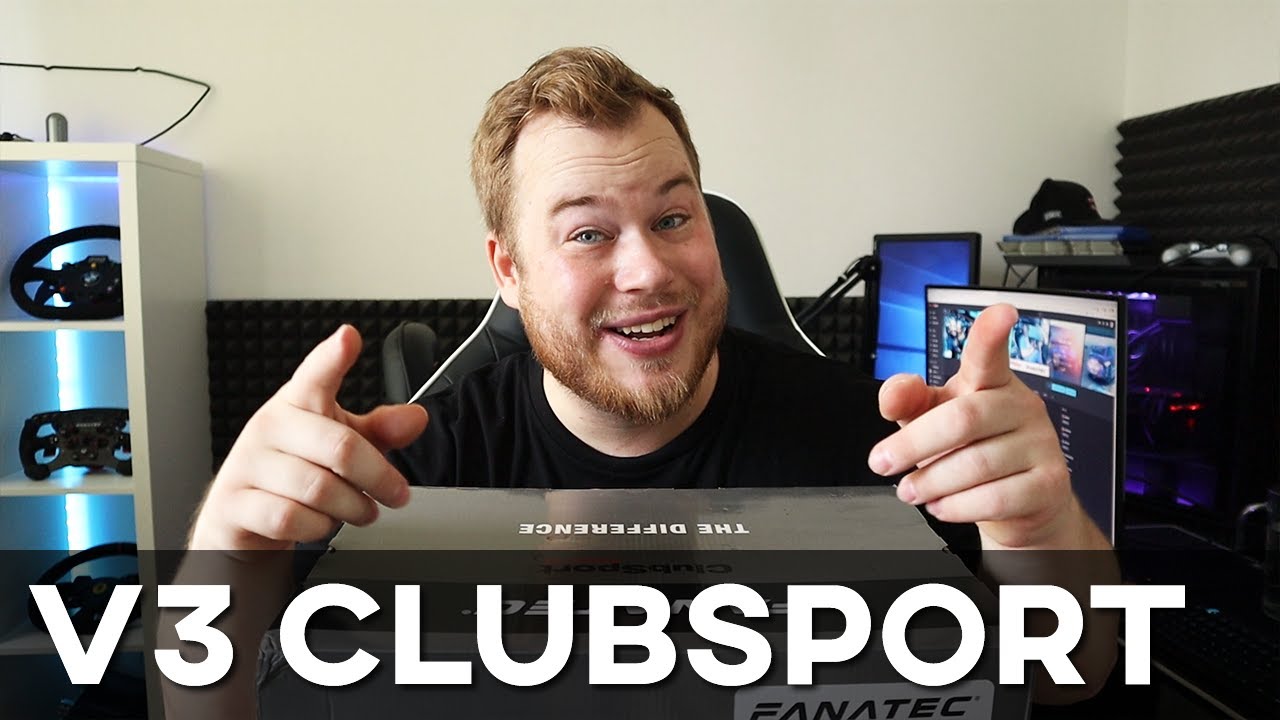 Unboxing Fanatec Clubsport V3 Pedals + Little Review Talk