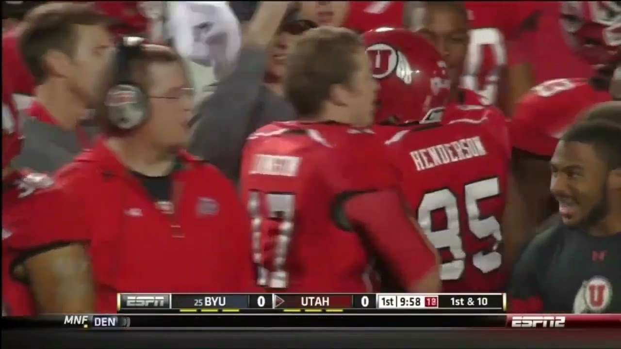 NCAAF College Football 2012 BYU at Utah (Full Game HD)
