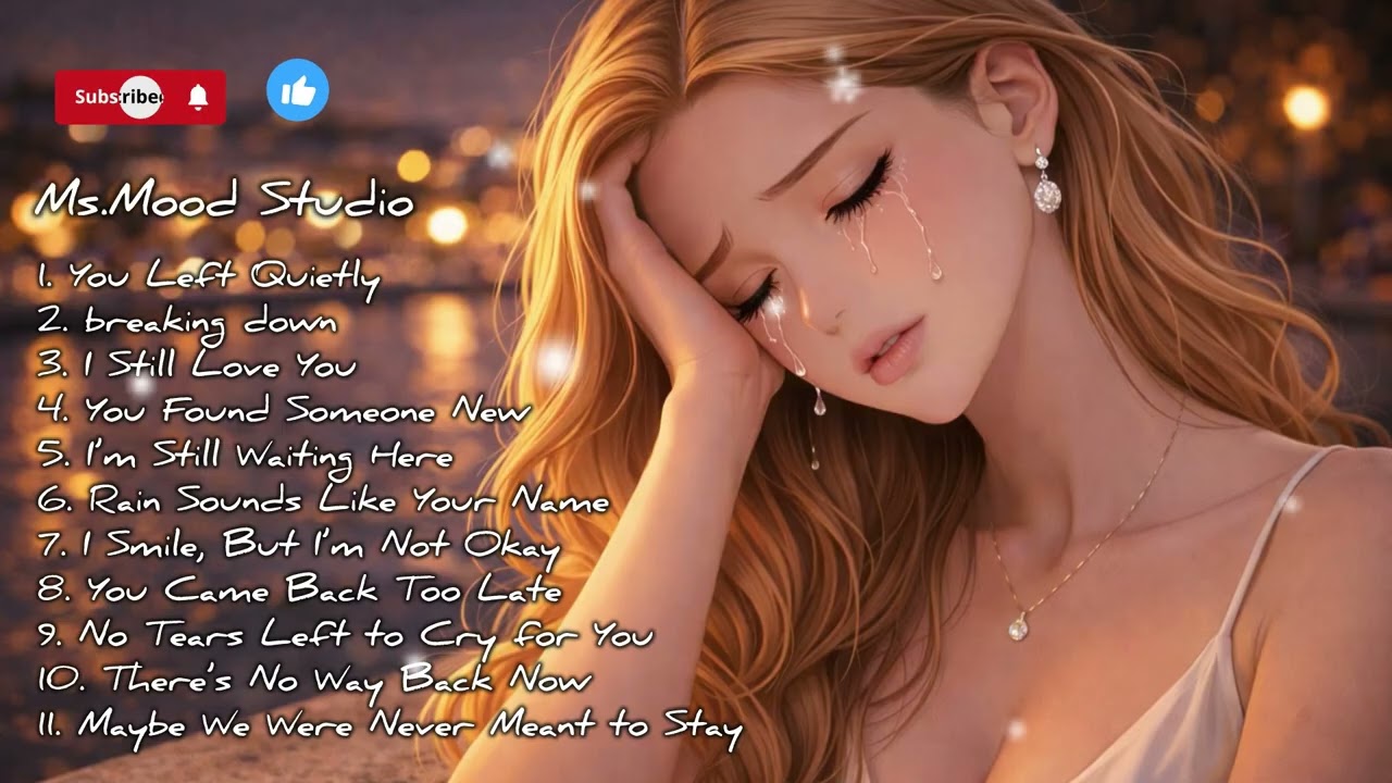 ALBUM Set #7 Deep Heartbreak & Acceptance | Emotional English Sad Songs | Ms. Mood Studio