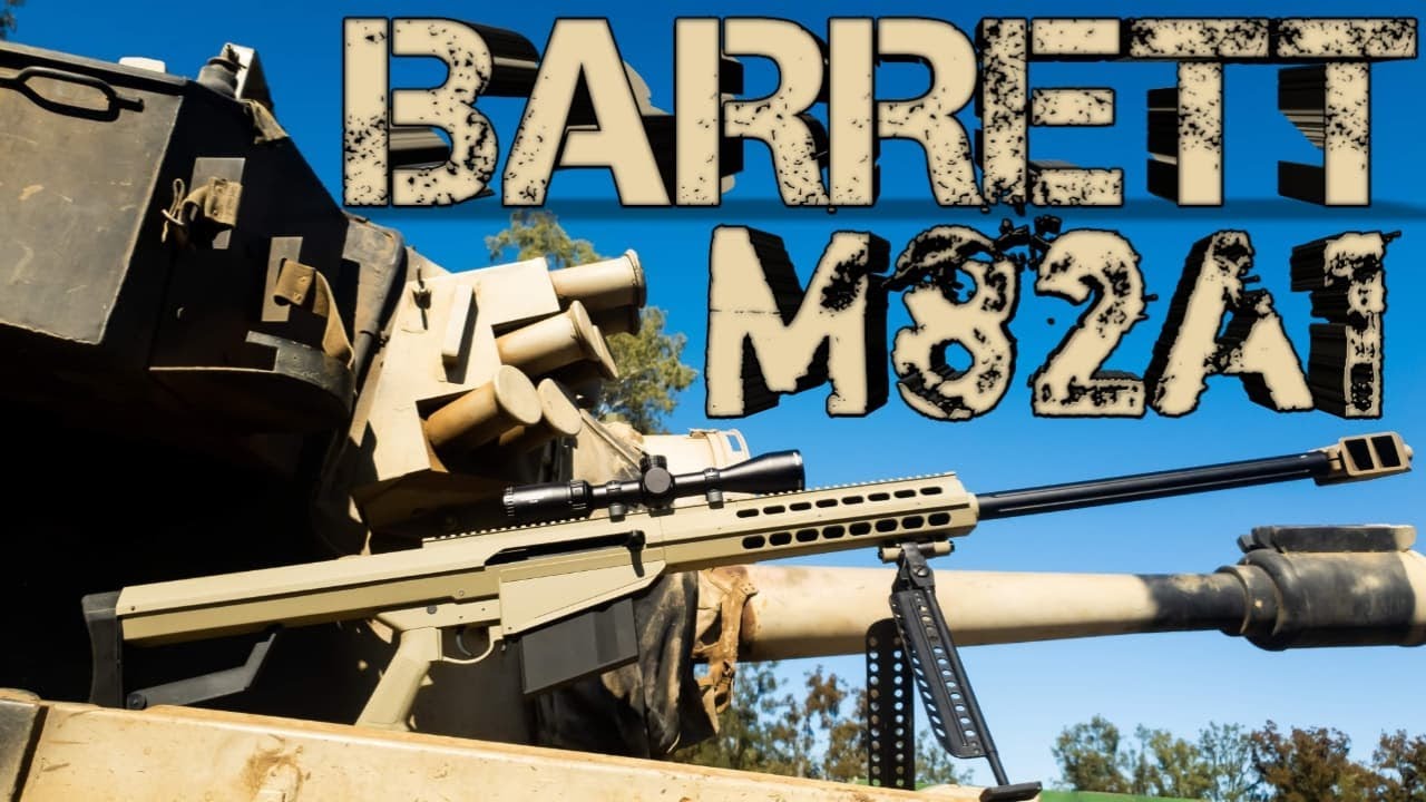 Barrett M82A1 Galaxy bolt action @ Gelsoft Australia (Tank warfare & Gel ball blaster sniper review)