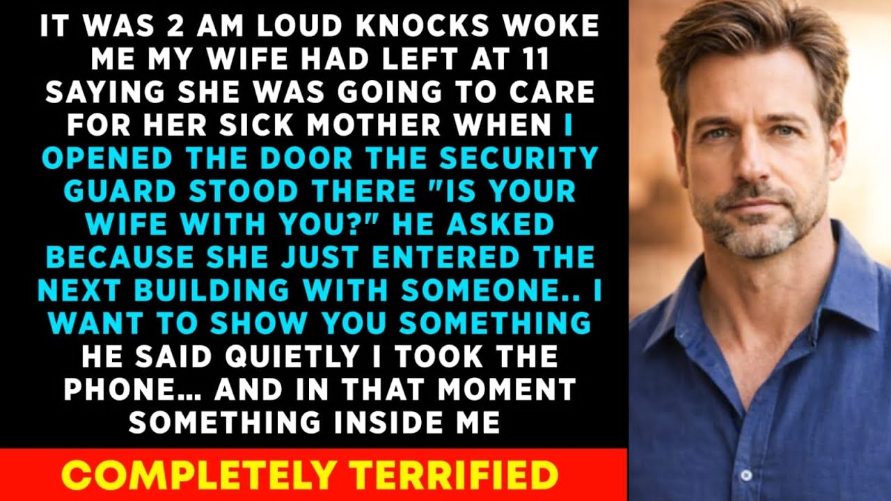 Is Your Wife Not With You? Building Security Guard Showed Me The Camera Video Of My Wife With Someon