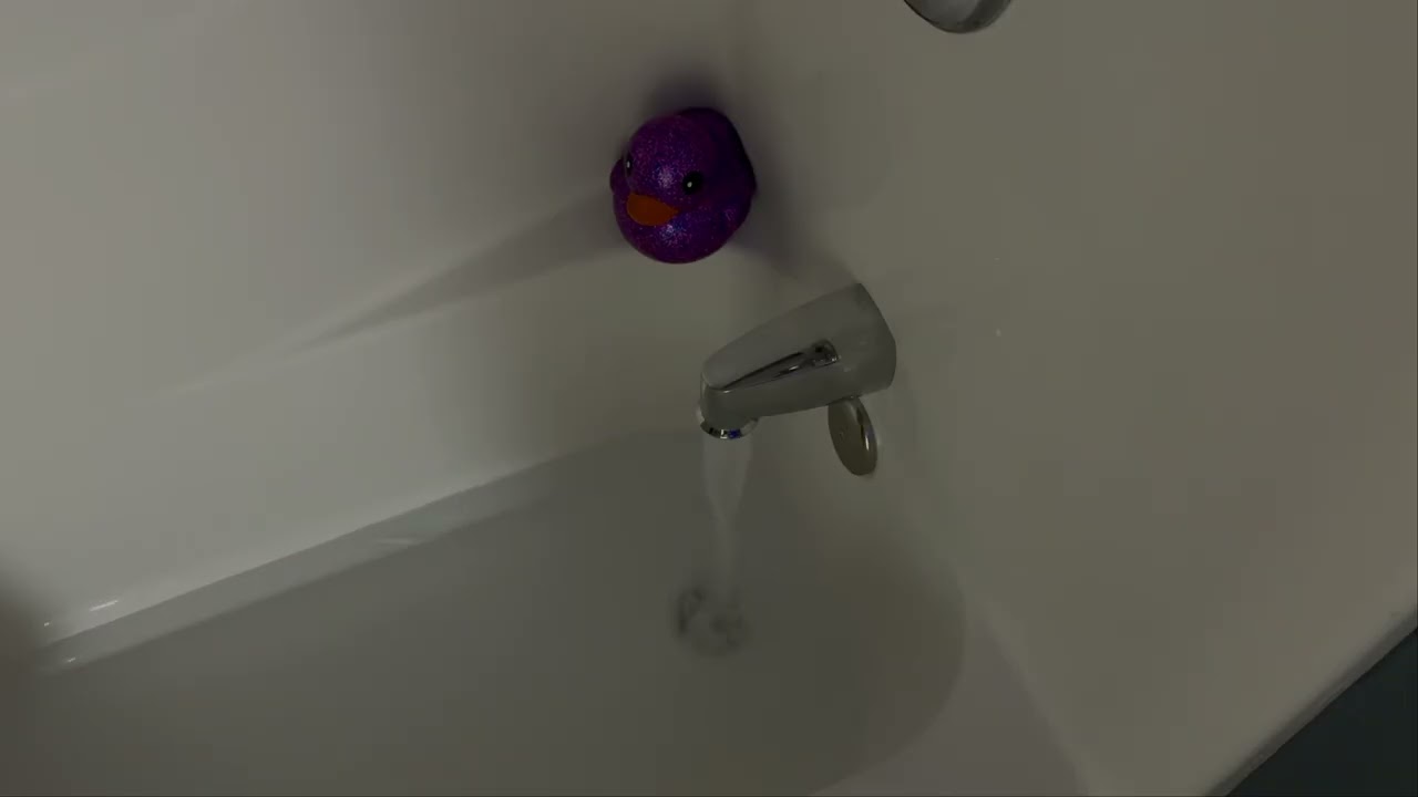 bathtub filling asmr | bathroom fan - white noise for sleep