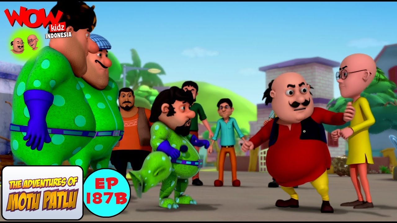 Alien John - Motu Patlu dalam Bahasa - Animasi 3D Kartun | WowKidz Indonesia