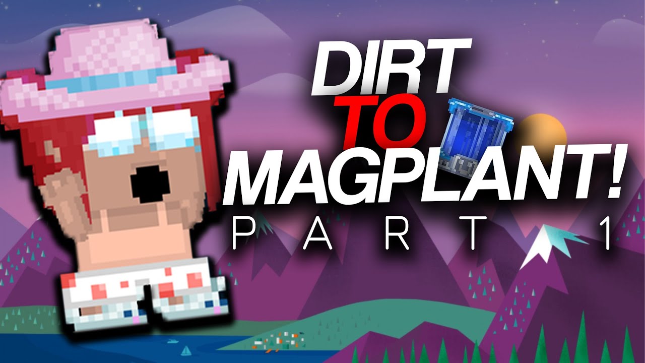 DIRT to PLANT # 1 | #growtopia #growtopiagame