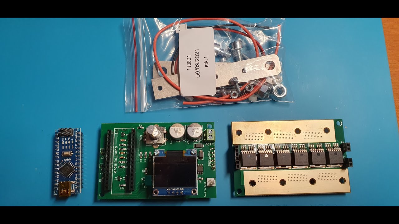 Сборка и быстрый тест аппарата точечной сварки Arduino (Malectrics) (часть 1)