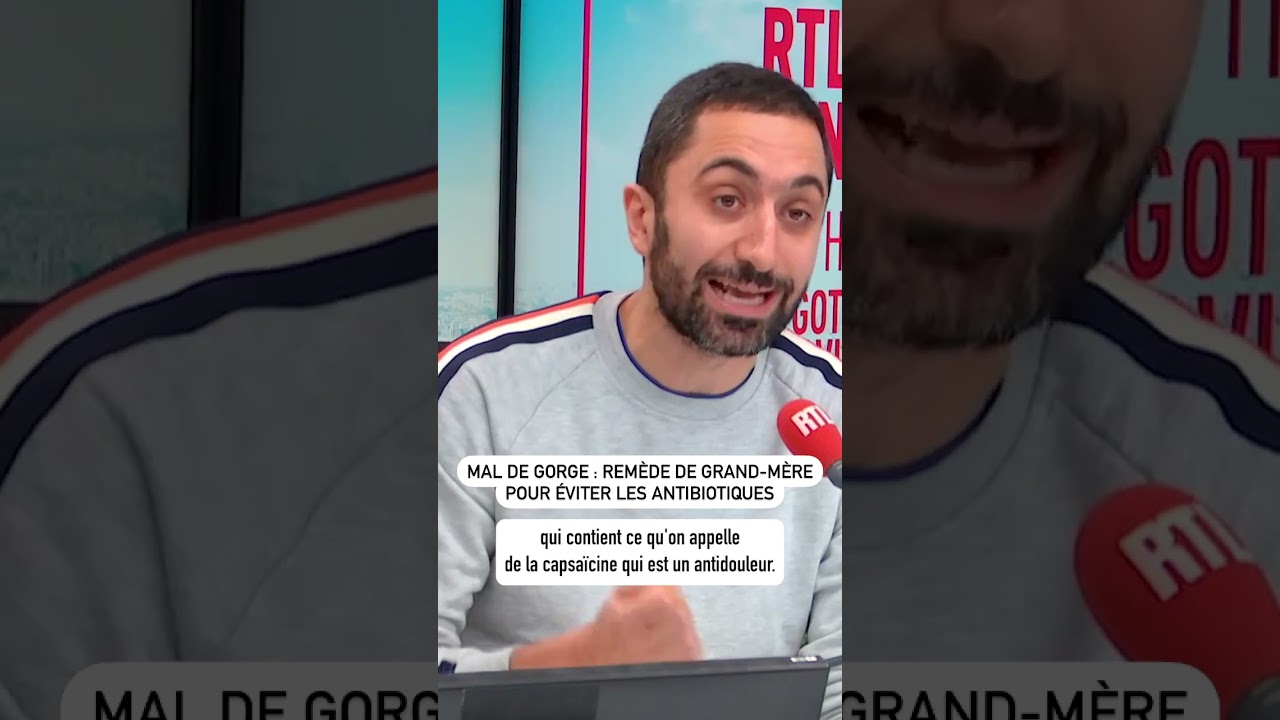 Mal de gorge : rem&egrave;de de grand-m&egrave;re pour &eacute;viter les antibiotiques !
