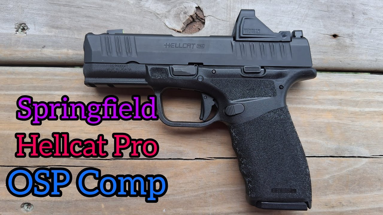 Hellcat Pro OSP Comp Review And Range Time. 