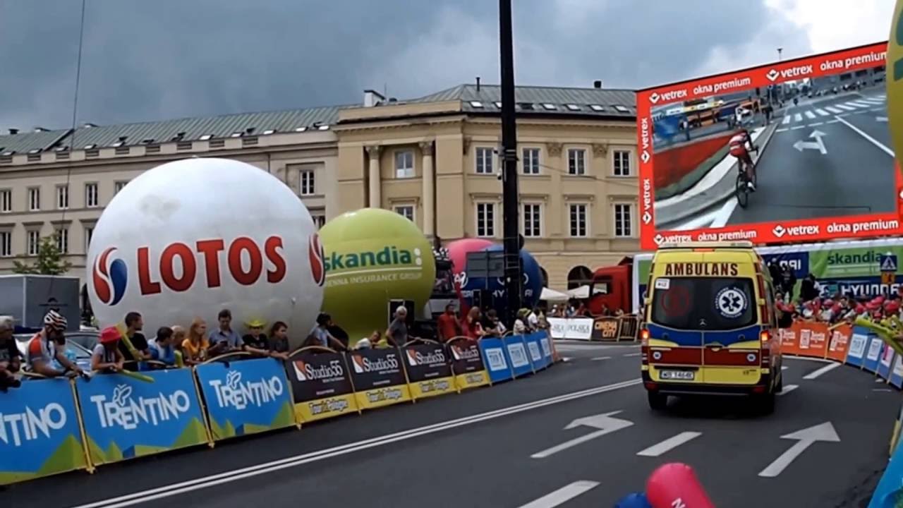 Tour De Pologne 2016. 1 etap. Plac Teatralny