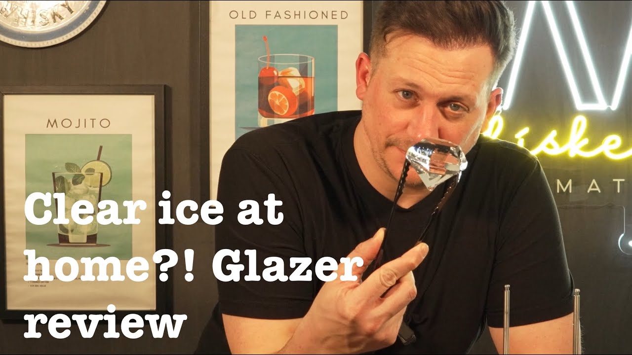 Clear Ice at Home? Glazer Ice Press Reviewed (No BS)