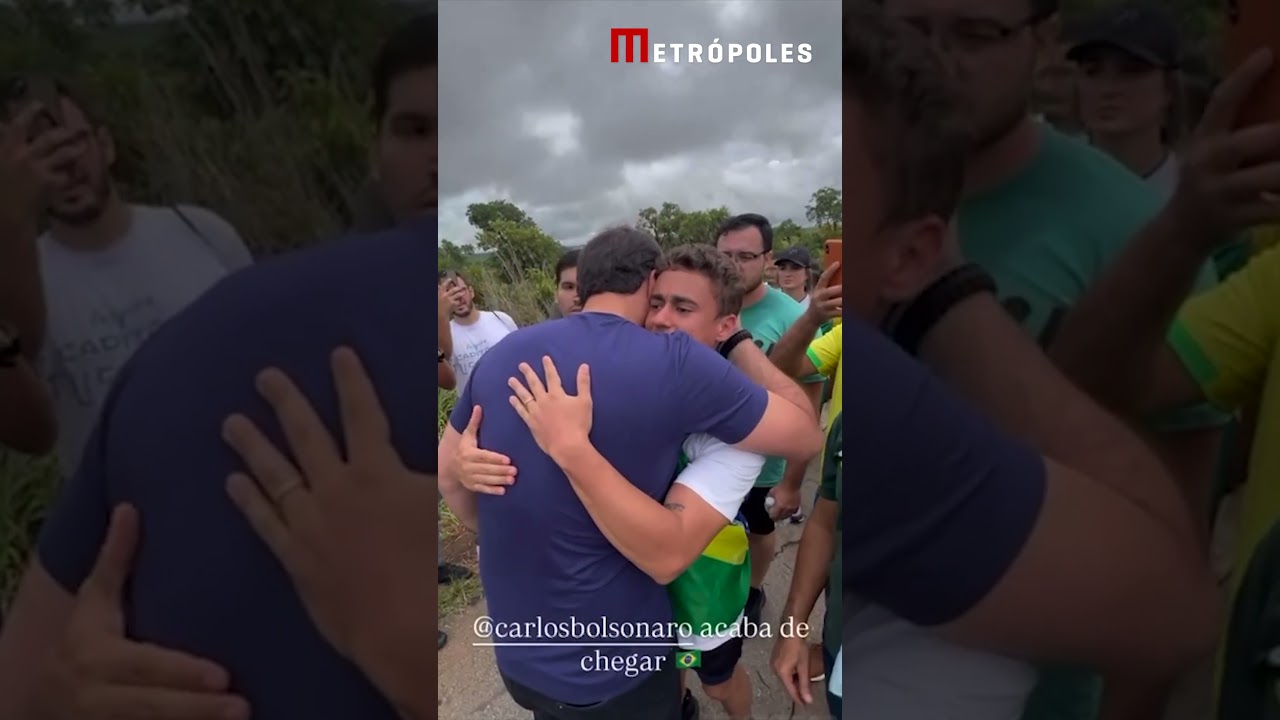 Carlos Bolsonaro se une a Nikolas na “caminhada pela liberdade”. Veja vídeo