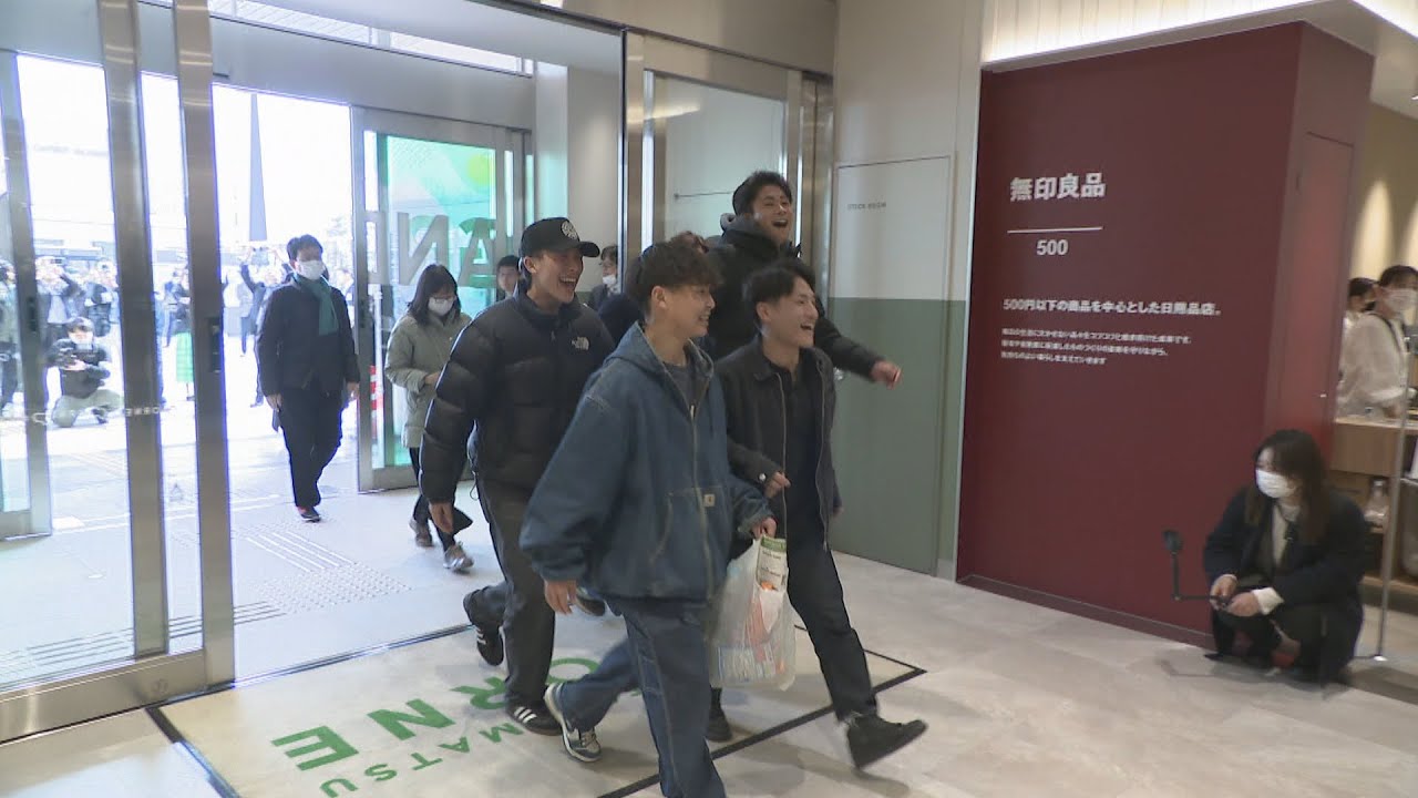 JR高松駅の新駅ビル「高松オルネ」グランドオープン　年間で700万人の来場・80億円の売り上げを見込む