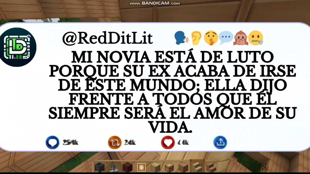 Mi novia está de luto porque su ex acaba de irse de este mundo; Ella dijo frente a todos que él...